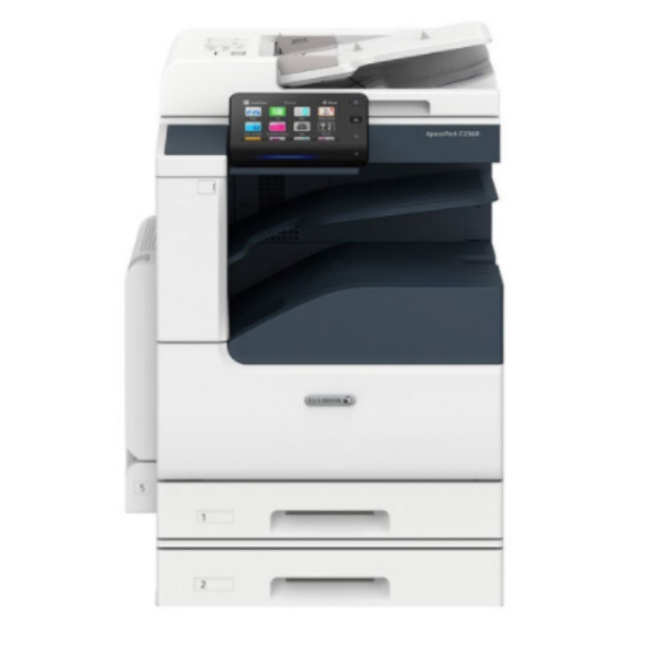 富士施樂/FujiXeroxApeosPort C2560 CPS 2Tray 雙紙盒 （打印/複印/掃描） 含輸稿器 彩色複印機